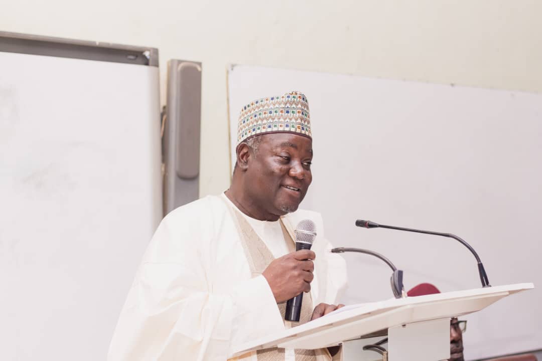 The guest speaker Prof. I. U. Abubakar